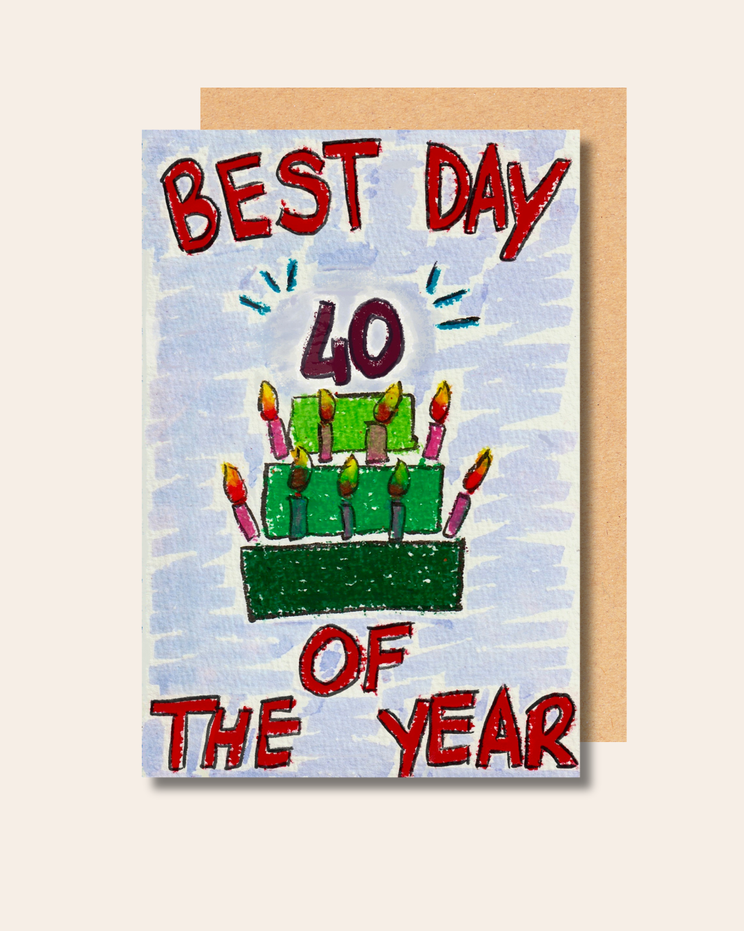 "Best day of the year" Birthday Card (MULTIPLE OPTIONS AVAILABLE - Free Shipping)
