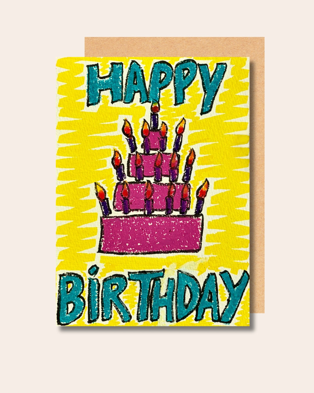 "Happy Birthday!" - Sciannae Birthday Card !FREE SHIPPING!
