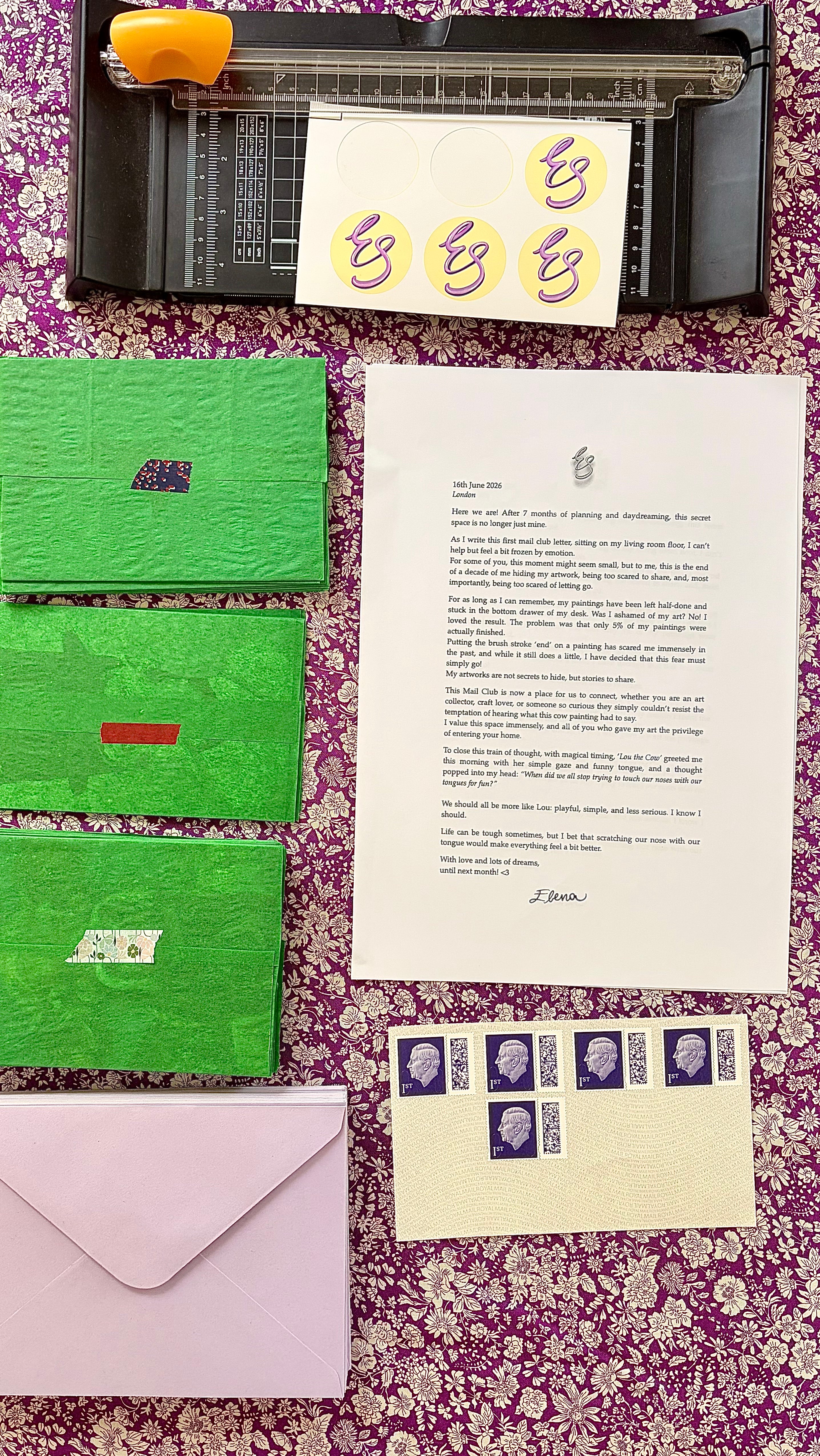 Catch-up June - Lou the Cow