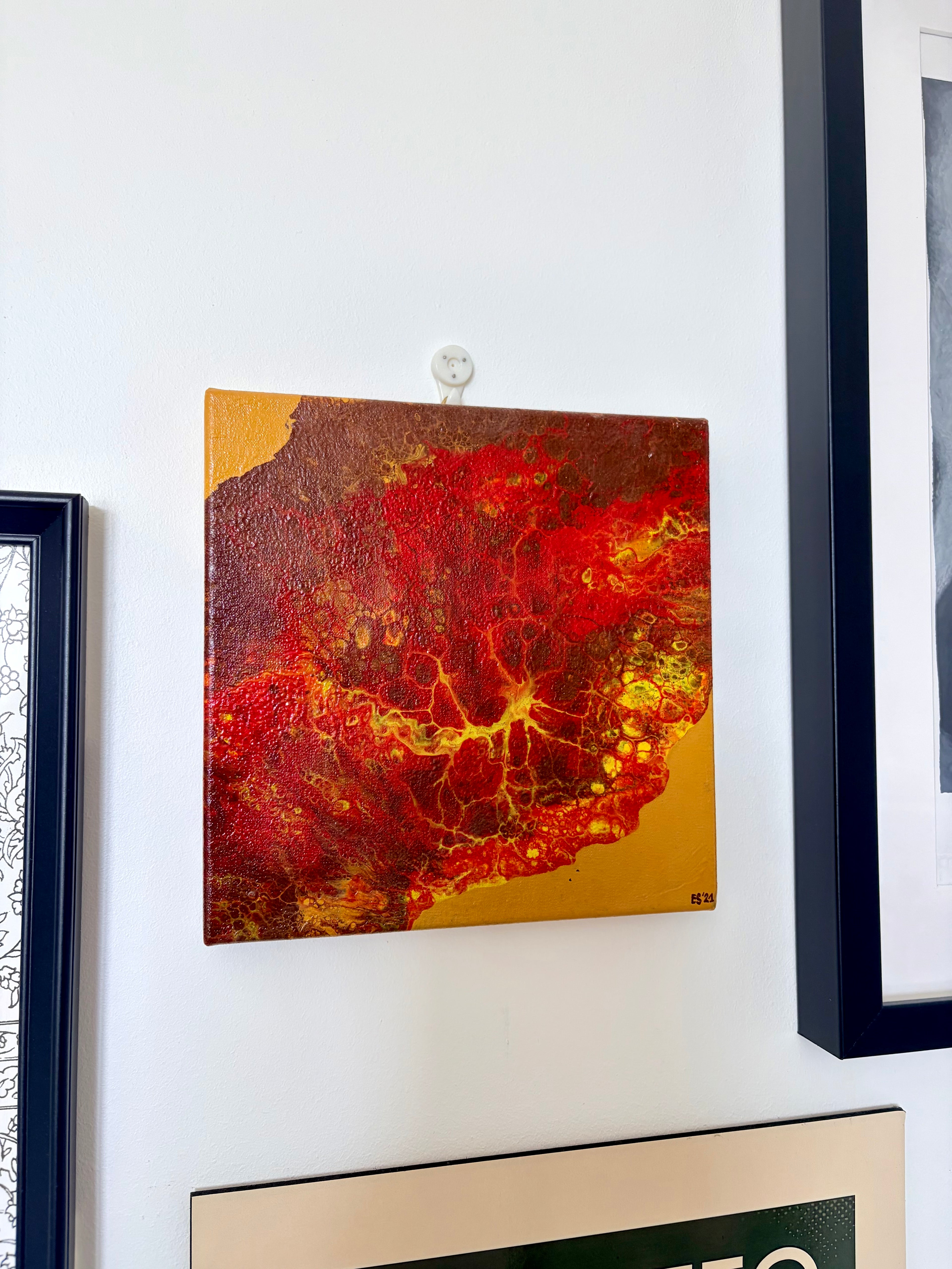 "Mars" - Original acrylic painting
