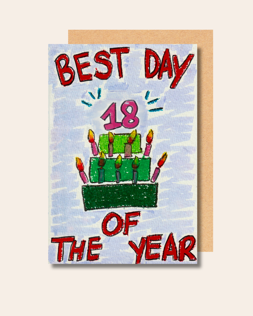 "Best day of the year" Birthday Card (MULTIPLE OPTIONS AVAILABLE - Free Shipping)